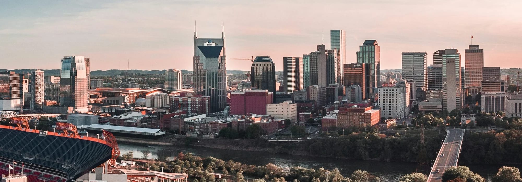 nashville City Skyline